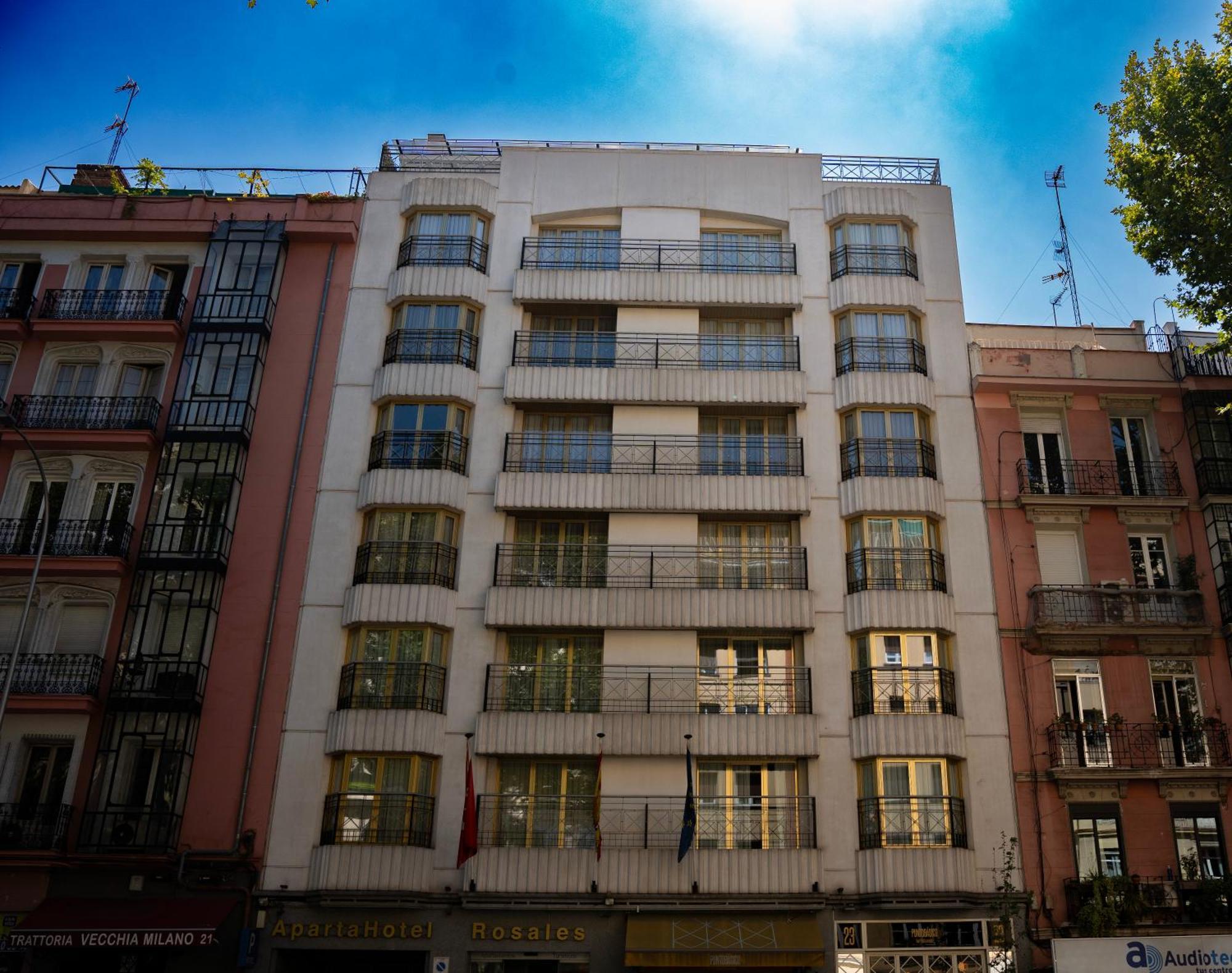 Aparto-Hotel Rosales Madrid Exterior foto